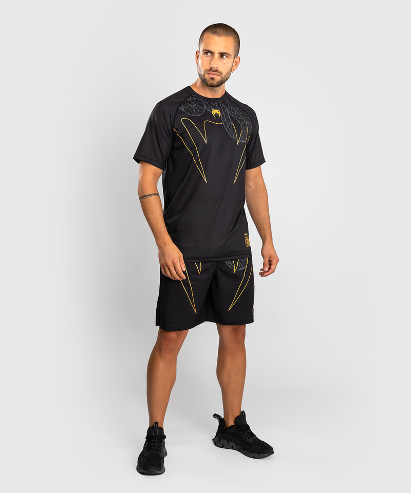 Venum Venum Serpenti Dry Tech T-shirts Zwart Zilver Goud