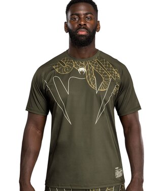 Venum Venum Serpenti Dry Tech T-shirts Khaki Brons Ivoor