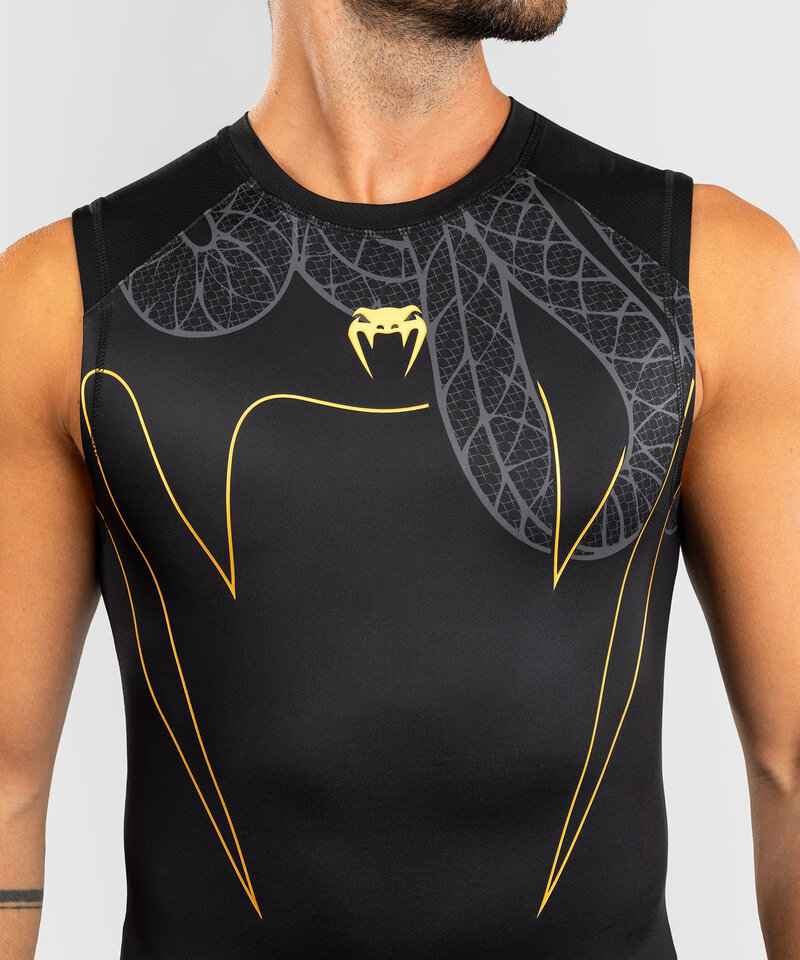 Venum Venum Serpenti Sleeveless Rash Guard Zwart Zilver Goud