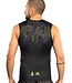Venum Serpenti Sleeveless Rash Guard Zwart Zilver Goud