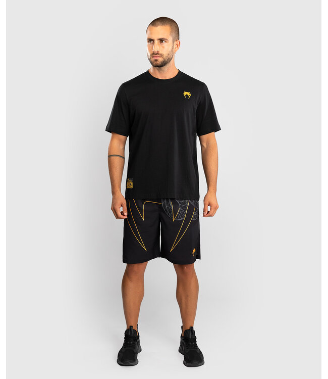 Venum Serpenti T-Shirt Baumwolle Schwarz Silber Gold