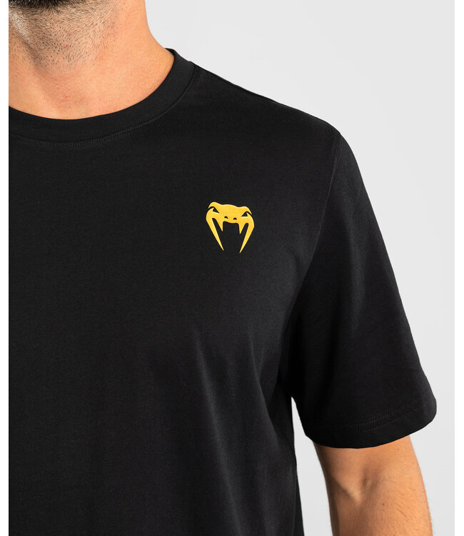 Venum Serpenti T-Shirt Baumwolle Schwarz Silber Gold
