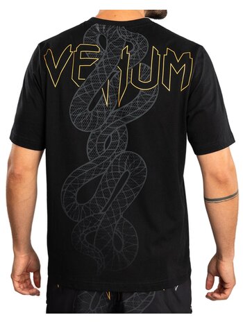 Venum Venum Serpenti T-Shirt Baumwolle Schwarz Silber Gold