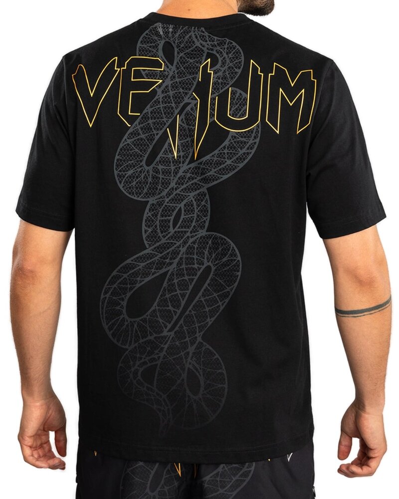 Venum Venum Serpenti T-Shirt Cotton Black Silver Gold