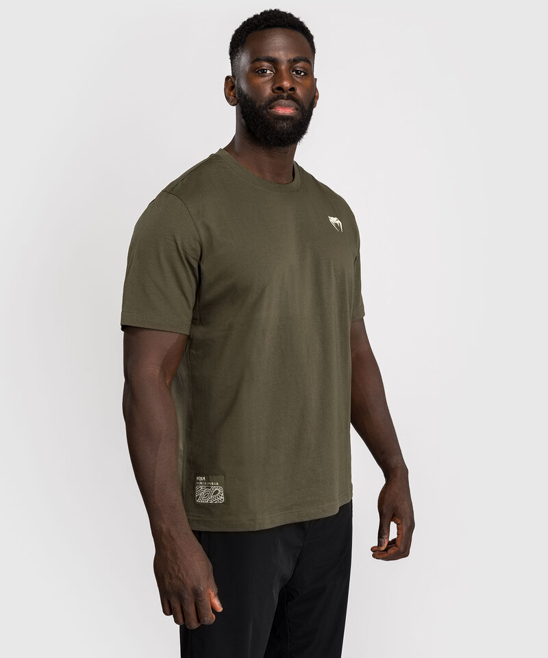 Venum Venum Serpenti T-Shirt Baumwolle Kaki Bronze Elfenbein