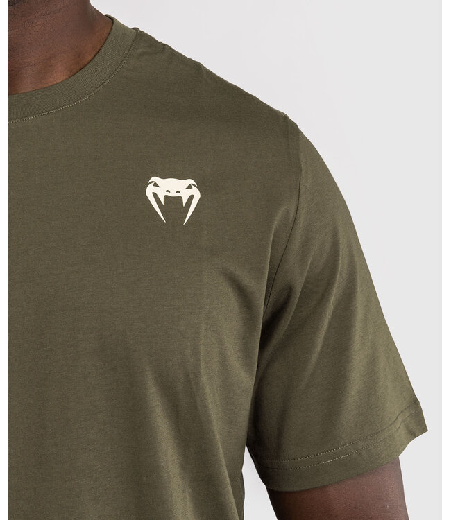 Venum Serpenti T-Shirt Baumwolle Kaki Bronze Elfenbein