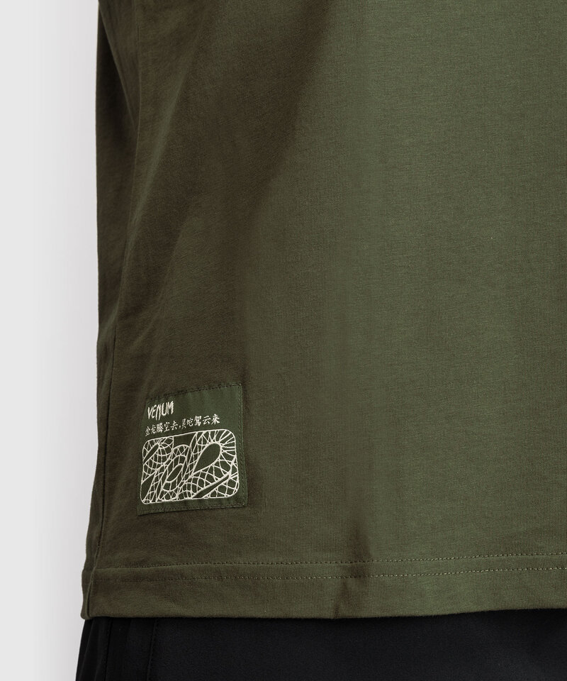 Venum Venum Serpenti T-Shirt Cotton Kaki Bronze Ivory