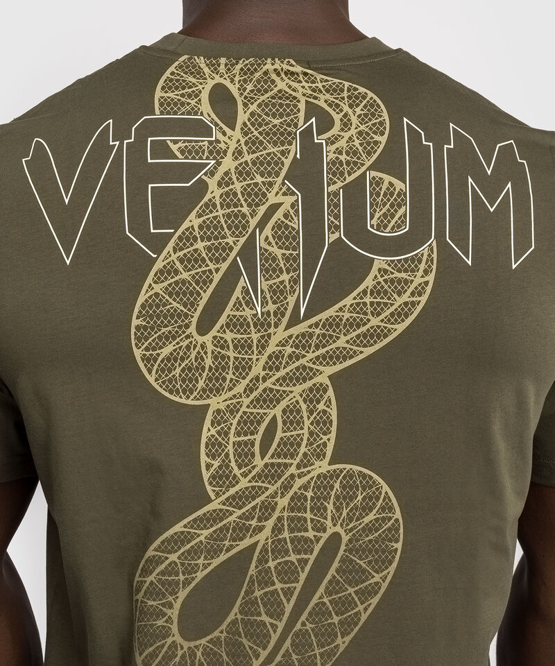 Venum Venum Serpenti T-Shirt Baumwolle Kaki Bronze Elfenbein
