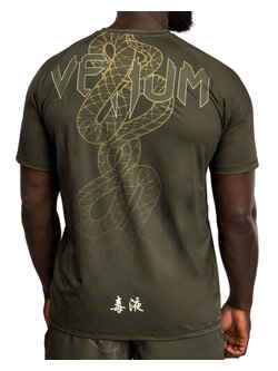 Venum Venum Serpenti T-shirt katoen Kaki Brons Ivoor
