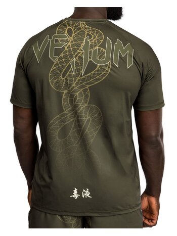 Venum Venum Serpenti T-Shirt Baumwolle Kaki Bronze Elfenbein