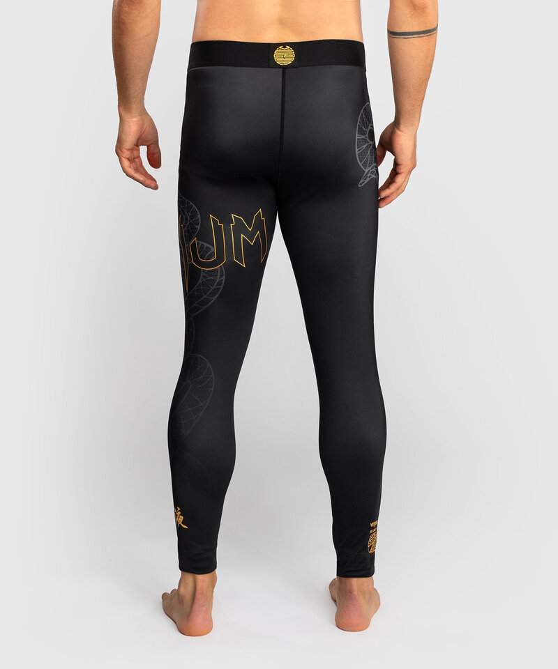 Venum Venum Serpenti Sportlegging Spats Zwart Zilver Goud