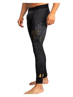 Venum Venum Serpenti Sport Leggings Spats Schwarz Silber Gold