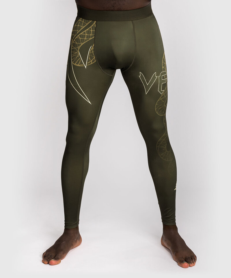 Venum Venum Serpenti Sportlegging Spats Kaki Bronze Ivory