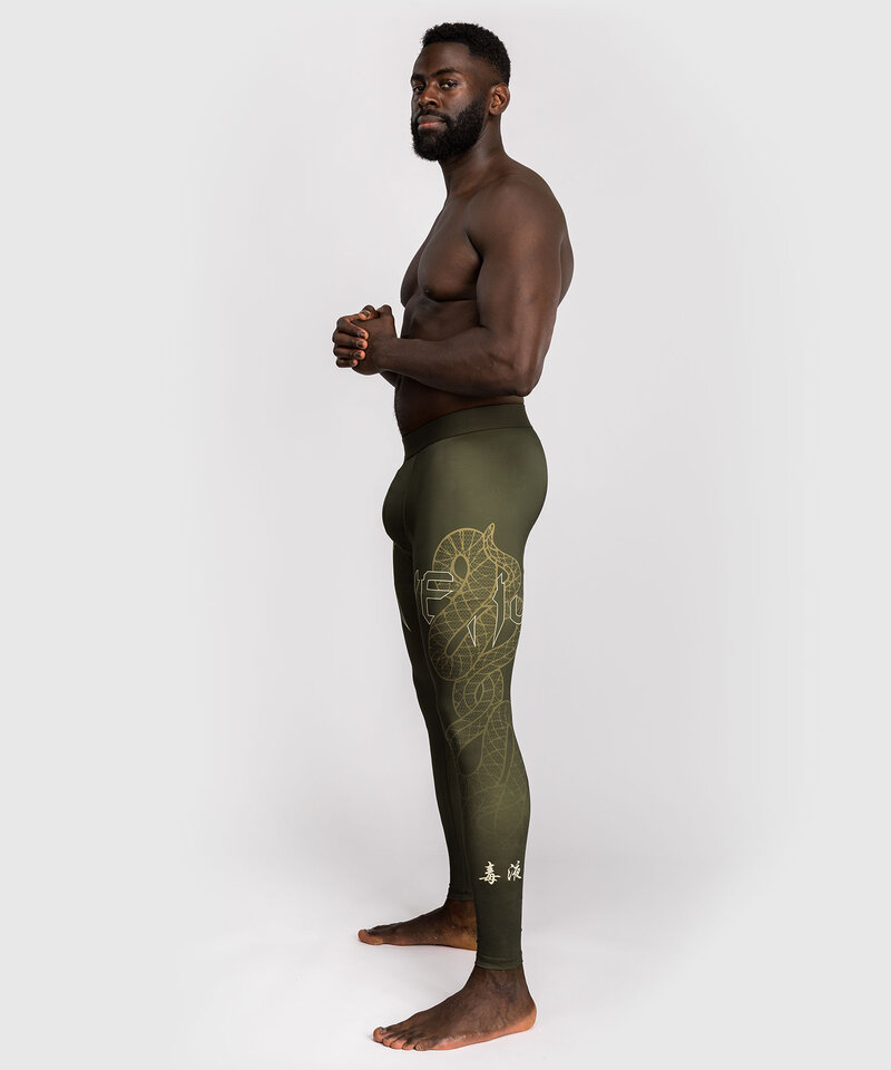 Venum Venum Serpenti Sportlegging Spats Kaki Bronze Ivory