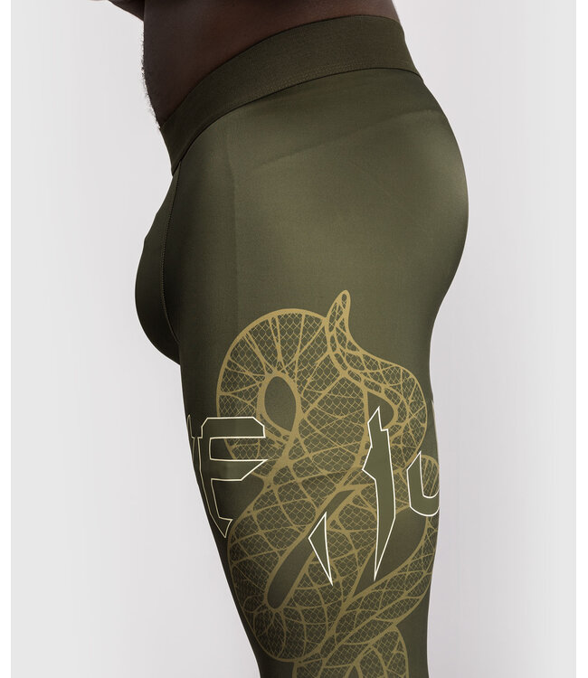 Venum Serpenti Sportlegging Spats Kaki Bronze Elfenbein