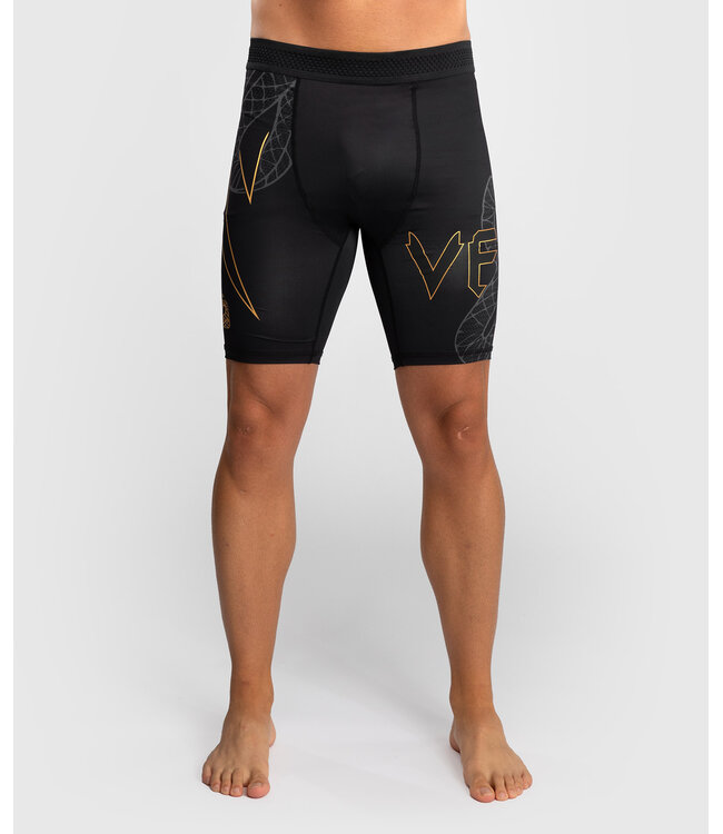 Venum Serpenti Vale Tudo Shorts Zwart Zilver Goud