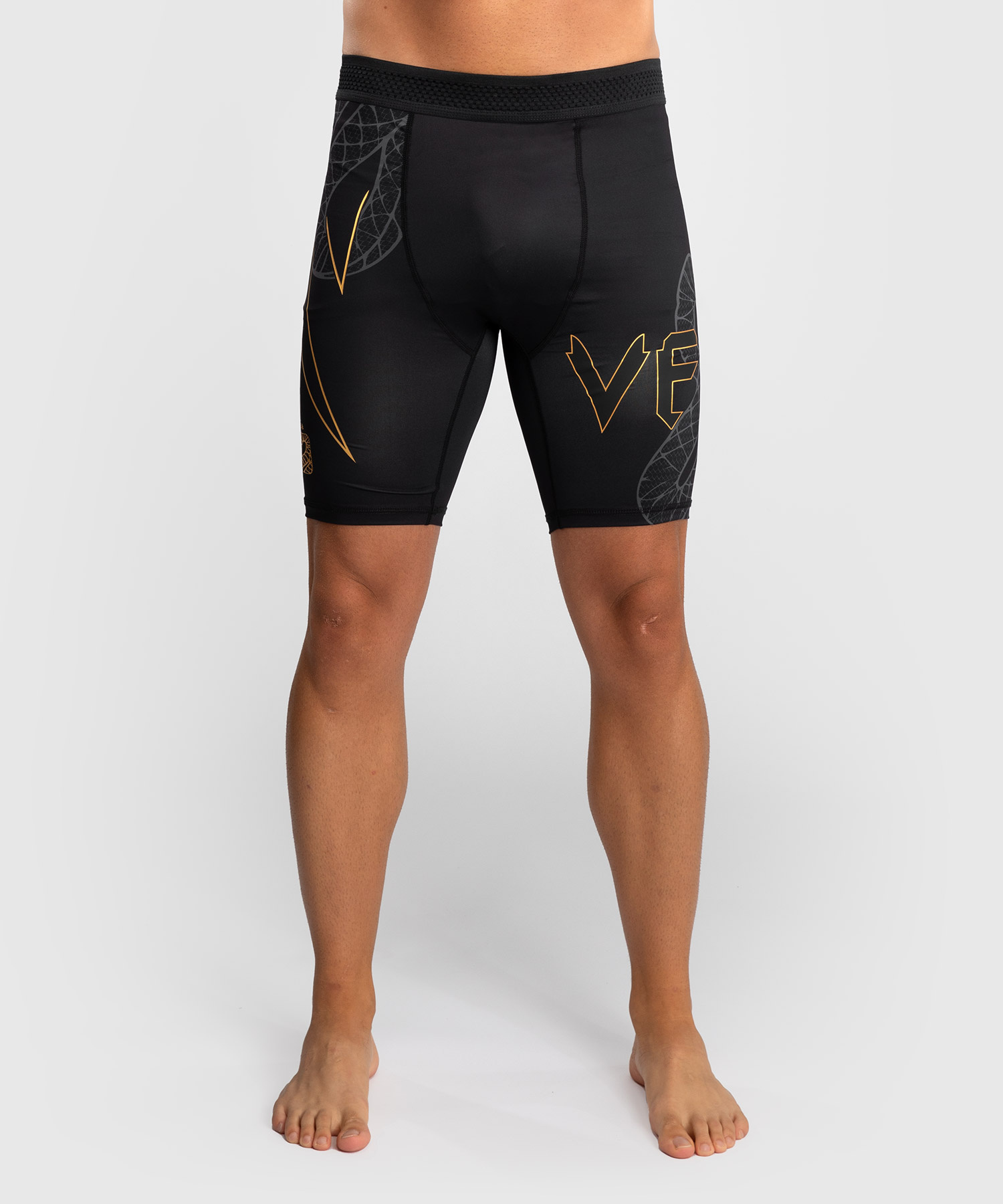 Venum Venum Serpenti Vale Tudo Shorts Schwarz Silber Gold