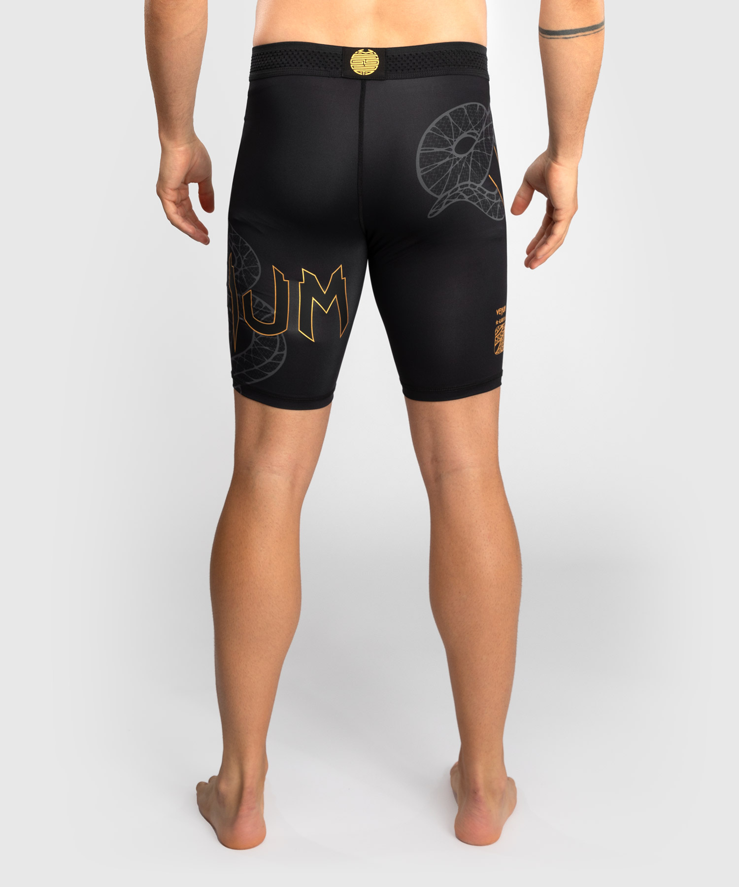 Venum Venum Serpenti Vale Tudo Shorts Schwarz Silber Gold