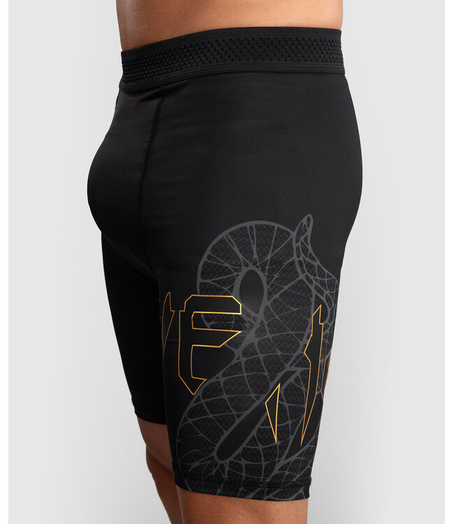 Venum Serpenti Vale Tudo Shorts Black Silver Gold