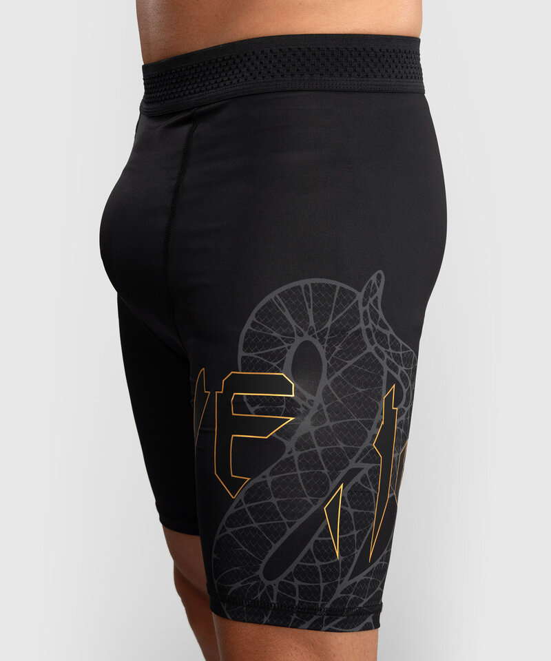 Venum Venum Serpenti Vale Tudo Shorts Zwart Zilver Goud