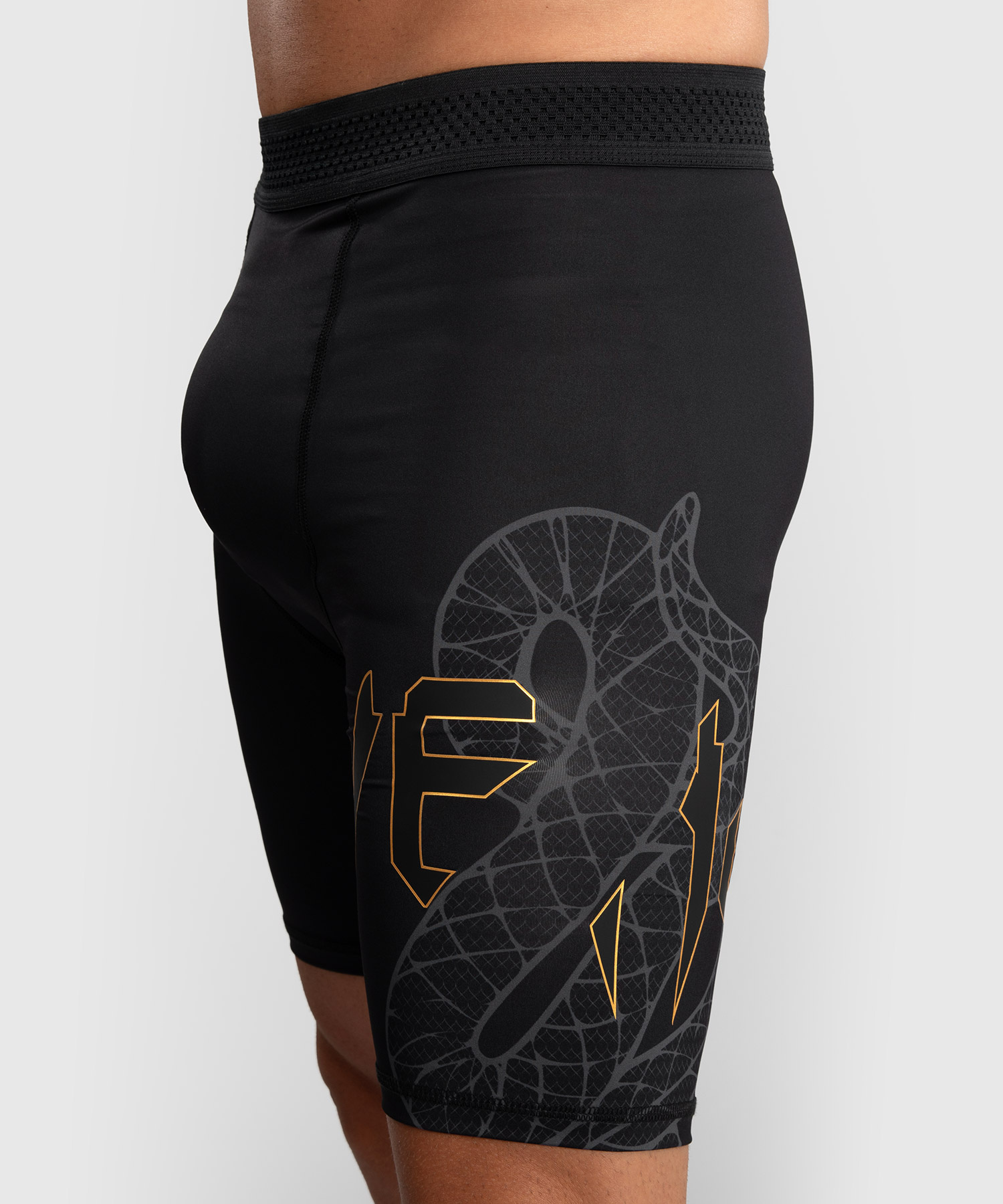 Venum Venum Serpenti Vale Tudo Shorts Schwarz Silber Gold