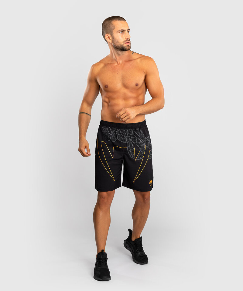 Venum Venum Serpenti Training Shorts Zwart Zilver Goud