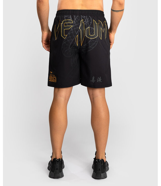 Venum Serpenti Trainingsshorts Schwarz Silber Gold