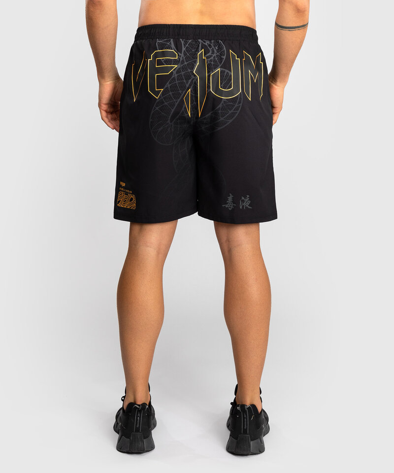Venum Venum Serpenti Training Shorts Black Silver Gold