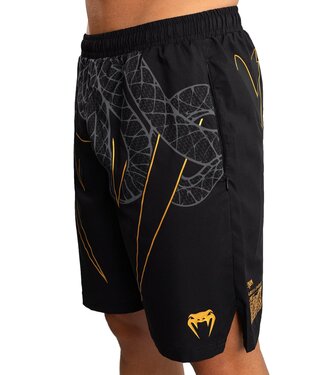 Venum Venum Serpenti Training Shorts Black Silver Gold