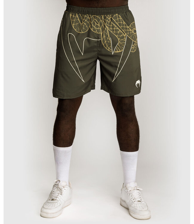 Venum Serpenti Training Shorts Khaki Brons Ivoor | Fitness & Training