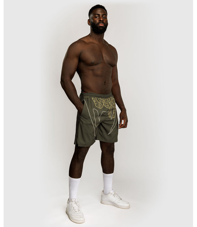 Venum Serpenti Training Shorts Khaki Brons Ivoor | Fitness & Training