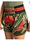Venum Venum Inferno Kids Kickboks Muay Thai Shorts Legergroen Oranje