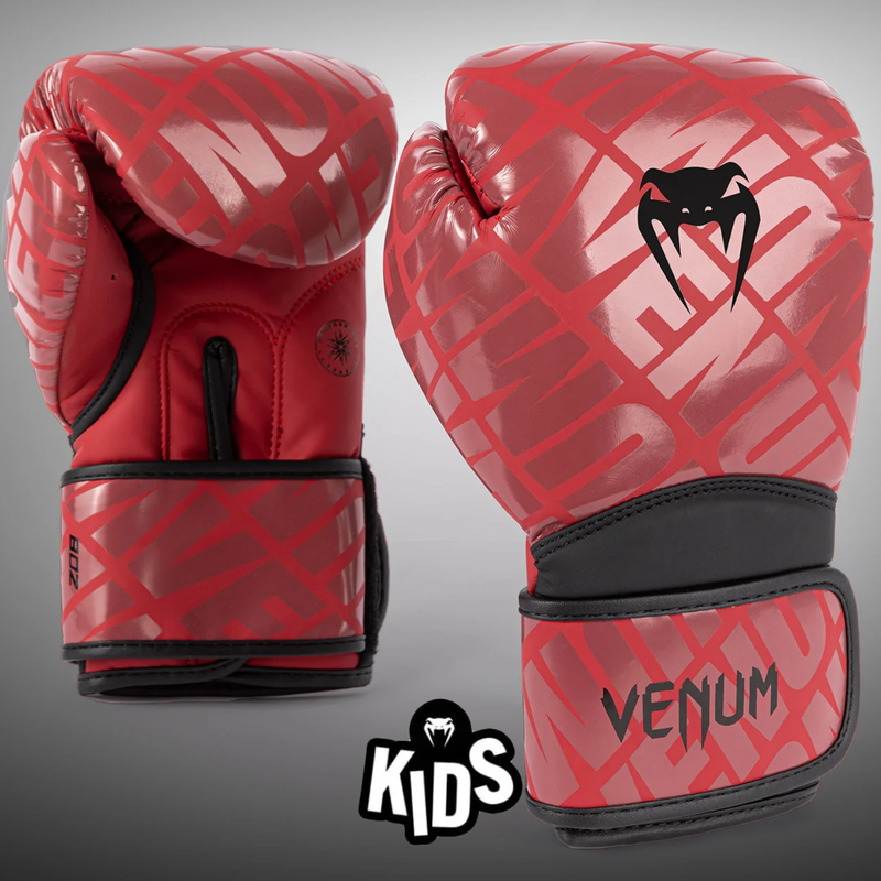 Venum Venum Contender 1.5 XT Boxing Gloves Kids Cherry Red