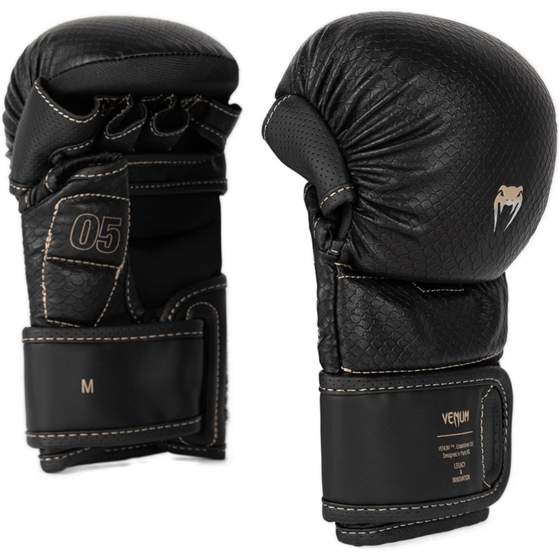 Venum Venum Impact Evo Scales MMA Sparring Handschoenen Zwart