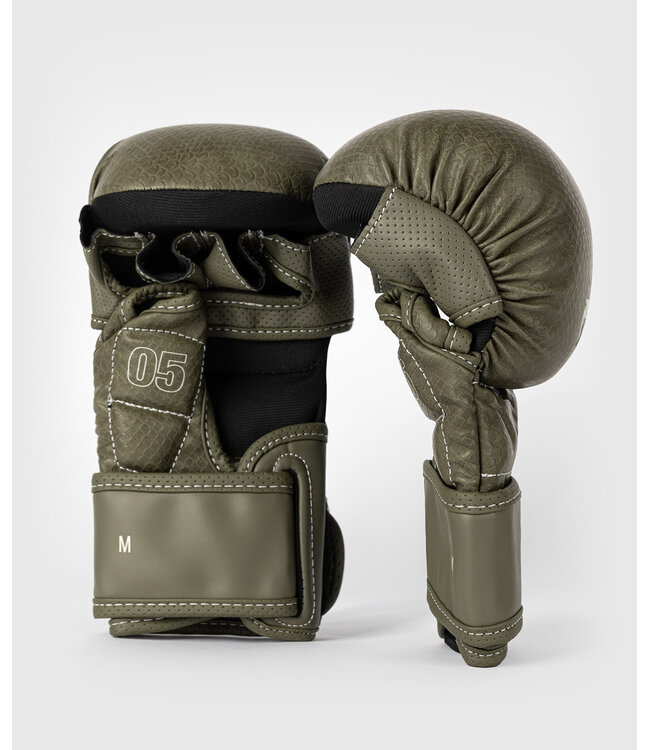 Venum Impact Evo Scales MMA Sparring Gloves Army Green