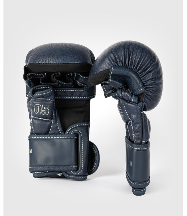 Venum Impact Evo Scales MMA Sparring Handschuhe Midnight Blue