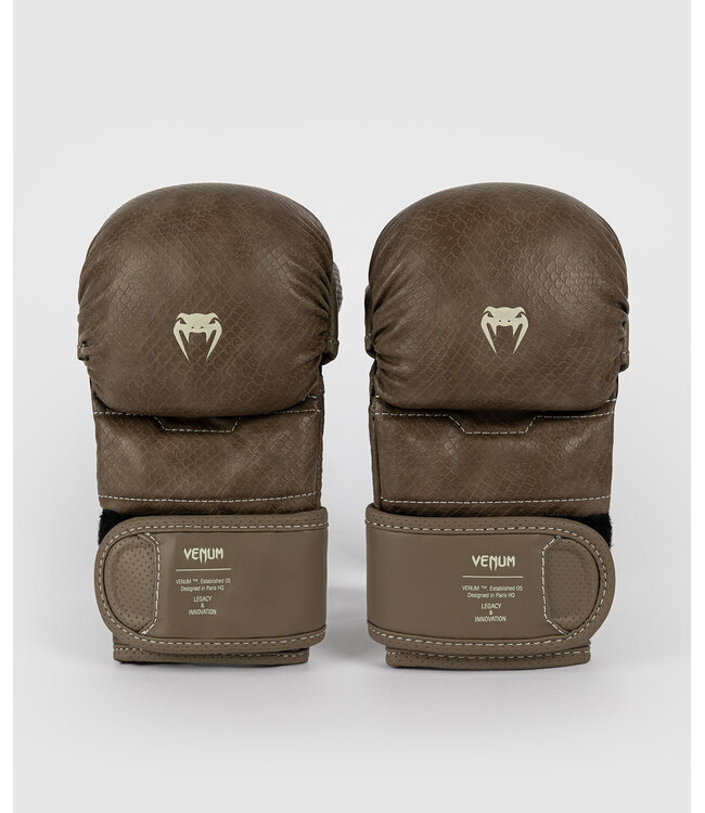 Venum Impact Evo Scales MMA Sparring Handschuhe Brown