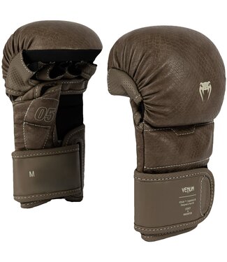 Venum Venum Impact Evo Scales MMA Sparring Gloves Brown