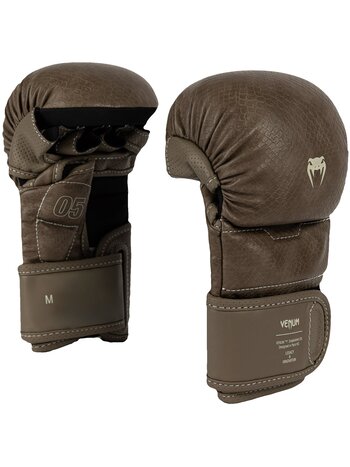 Venum Venum Impact Evo Scales MMA Sparring Handschoenen Bruin