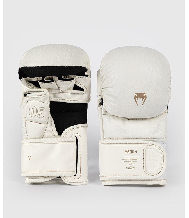 Venum Impact Evo Scales MMA Sparring Gloves Ivory