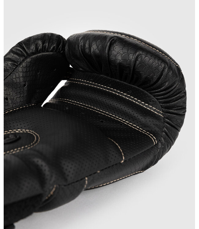 Venum Impact Evo Scales Boxing Gloves Black