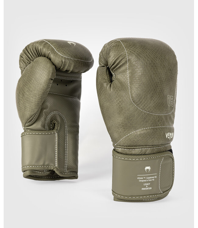 Venum Impact Evo Scales Boxhandschuhe Armee Grün