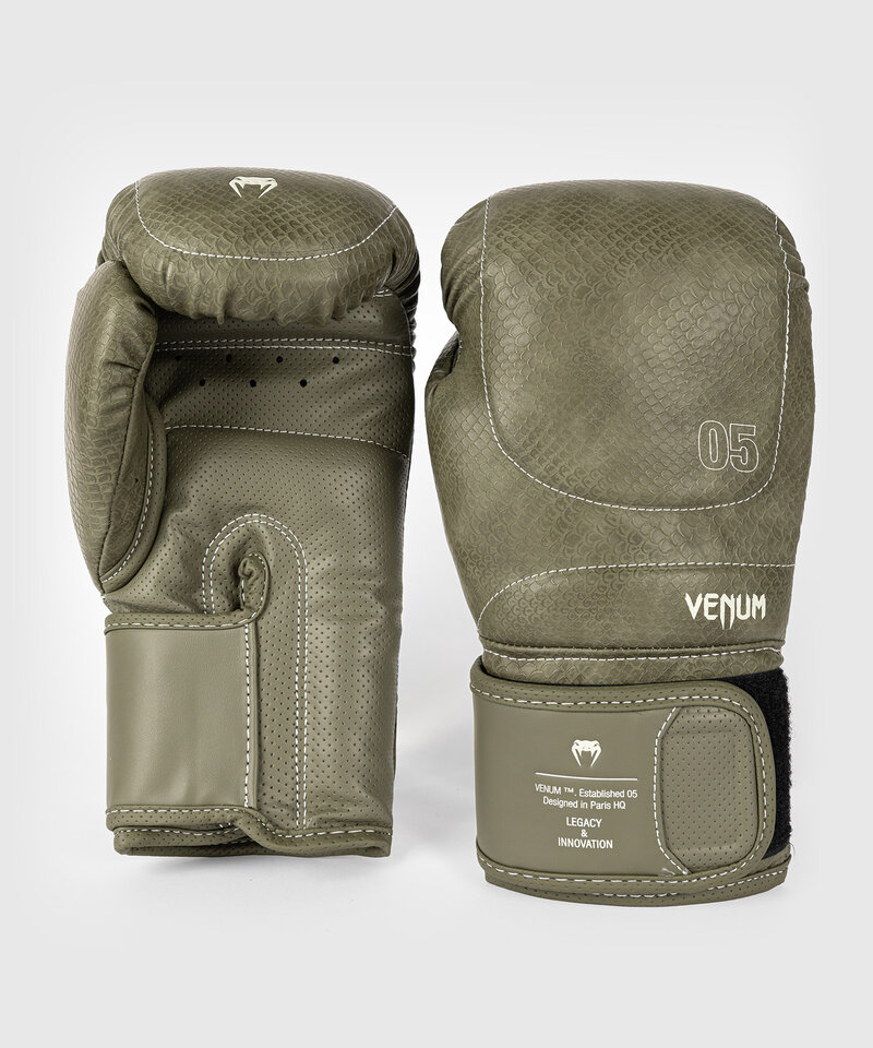 Venum Venum Impact Evo Scales Boxing Gloves Armee Green
