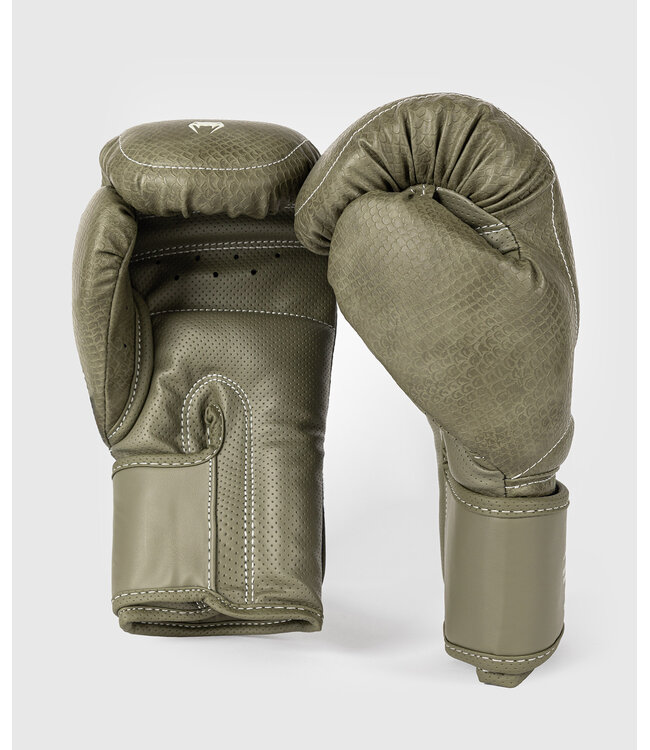 Venum Impact Evo Scales Boxing Gloves Armee Green