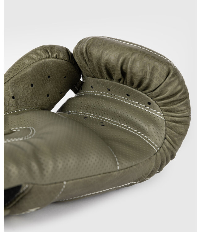 Venum Impact Evo Scales Boxing Gloves Armee Green