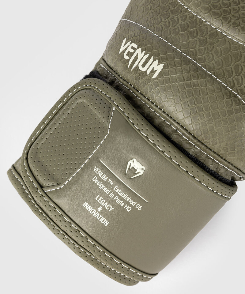 Venum Venum Impact Evo Scales Bokshandschoenen Armee Green