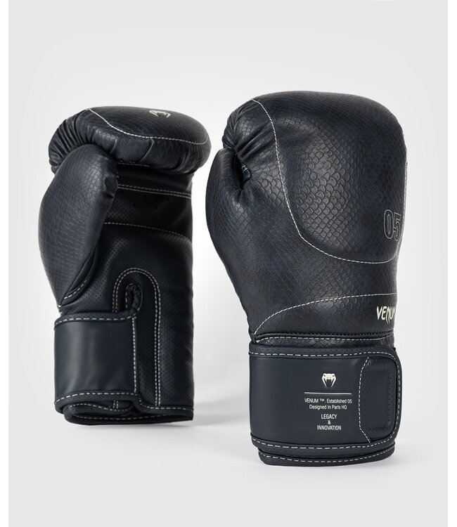 Venum Impact Evo Scales Boxhandschuhe Mitternachtsblau