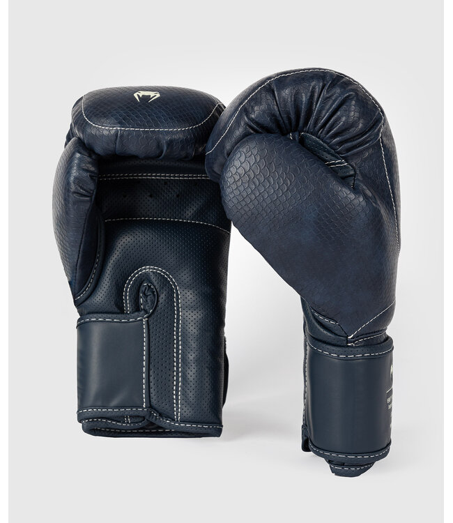 Venum Impact Evo Scales Boxing Gloves Midnight Blue