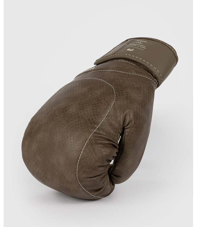 Venum Impact Evo Scales Boxing Gloves Brown
