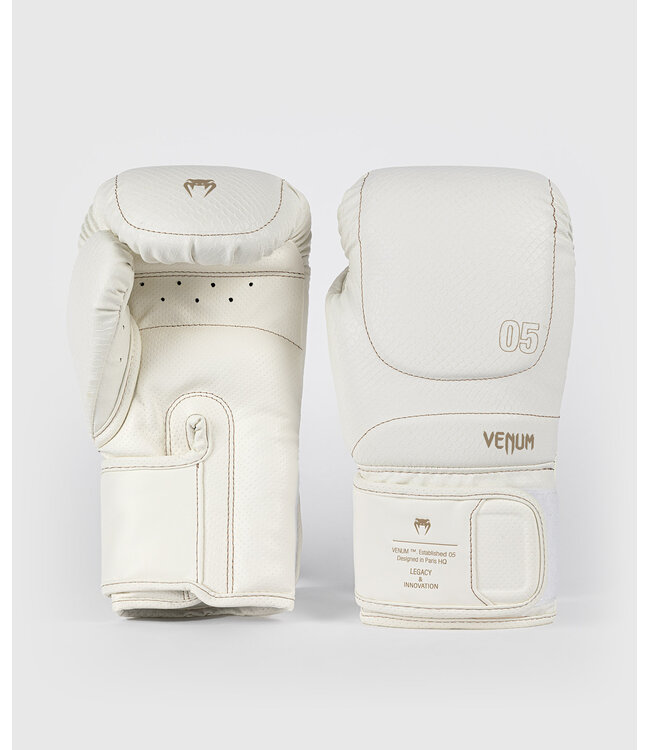 Venum Impact Evo Scales Boxing Gloves Ivory